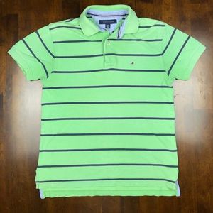Tommy Hilfiger Striped polo Green XS